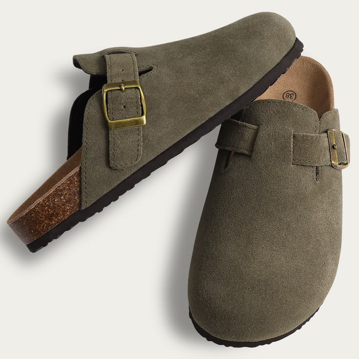 Aspen Buckle Clogs